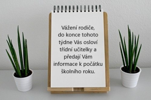 Informace pro rodiče